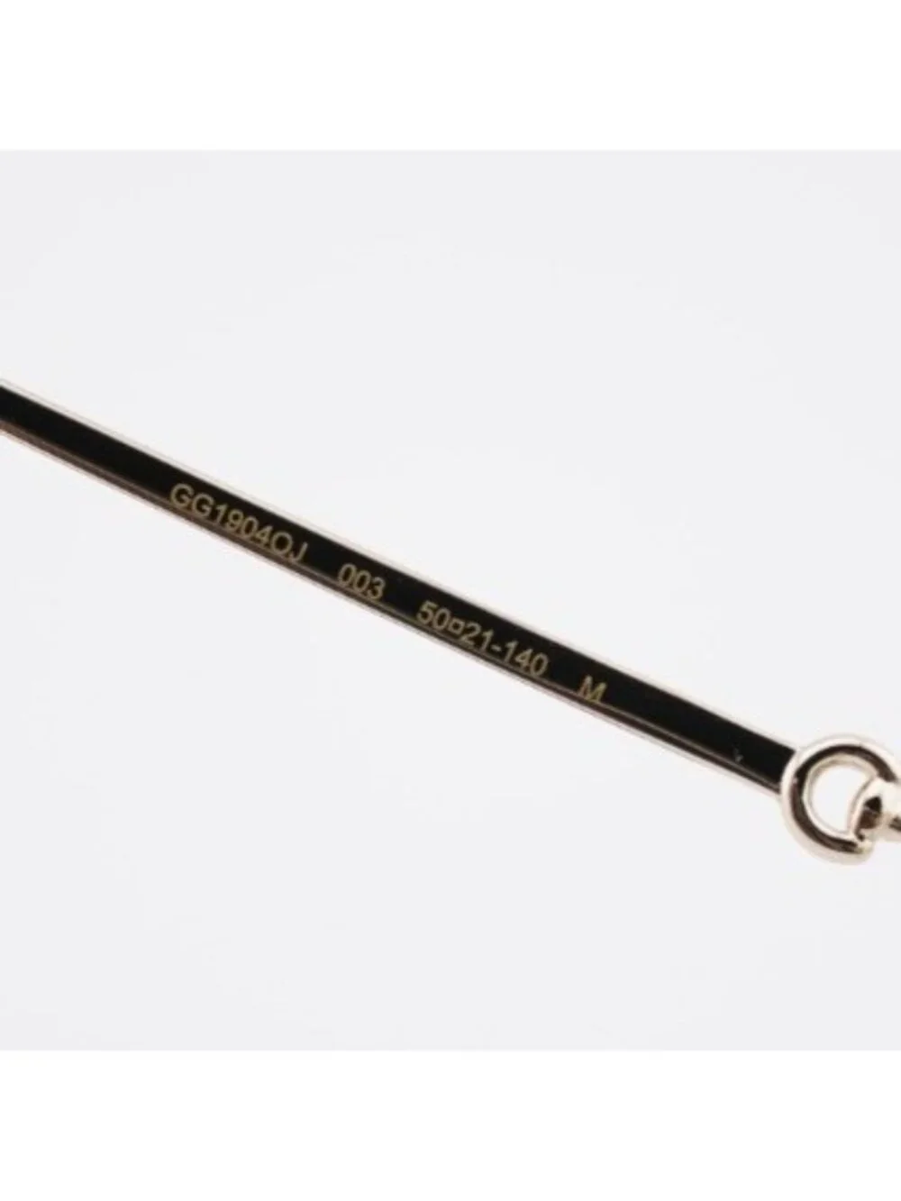 Gucci GG1904OJ 003 Eyeglasses Yellow / Gold 50mm Round Frame